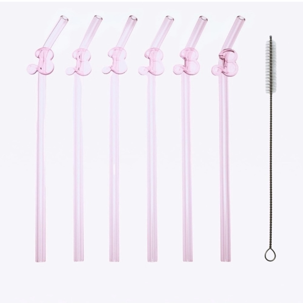 Zara- Barbie The Movie SET OF 6 STRAWS